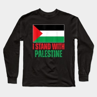 I Stand With Palestine Long Sleeve T-Shirt